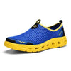 New Mesh Mens Aqua Shoes Outdoor Breathable Quick Dry Water Sneakers Light Anti-Skid Sport Footwear Comfortable Mesh Work Shoes Beach Swim Surf Shoes Water Shoes by Stevvex