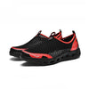 New Mesh Mens Aqua Shoes Outdoor Breathable Quick Dry Water Sneakers Light Anti-Skid Sport Footwear Comfortable Mesh Work Shoes Beach Swim Surf Shoes Water Shoes by Stevvex