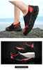 New Mesh Mens Aqua Shoes Outdoor Breathable Quick Dry Water Sneakers Light Anti-Skid Sport Footwear Comfortable Mesh Work Shoes Beach Swim Surf Shoes Water Shoes by Stevvex