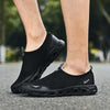 New Mesh Mens Aqua Shoes Outdoor Breathable Quick Dry Water Sneakers Light Anti-Skid Sport Footwear Comfortable Mesh Work Shoes Beach Swim Surf Shoes Water Shoes by Stevvex