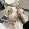 New Modern Women Wood High Heels Sandals Elegant Stylish Design Summer Womens Shoes by Stevvex