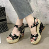 New Modern Women Wood High Heels Sandals Elegant Stylish Design Summer Womens Shoes by Stevvex