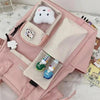 New Purple Waterproof Candy Colors Backpack For Women And Girls Fancy High School Bags for Teenage Girl Cute Travel Bag by Stevvex