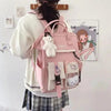 New Purple Waterproof Candy Colors Backpack For Women And Girls Fancy High School Bags for Teenage Girl Cute Travel Bag by Stevvex