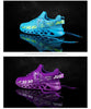 New Purple Womens Sport Sneakers Running Mesh Platform Sneakers Breathable Tennis Outdoor Lightweight Twist Bottom Breathable Tennis Sport Shoes For Workout Walking Outdoor Sport Gym by Stevvex