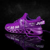 New Purple Womens Sport Sneakers Running Mesh Platform Sneakers Breathable Tennis Outdoor Lightweight Twist Bottom Breathable Tennis Sport Shoes For Workout Walking Outdoor Sport Gym by Stevvex