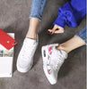 New Red Platform Womens Sneakers Casual Shoes Fashion Spring Tenis Woman Footwear Trainers Fashion Lightweight Tennis Sport Walking Athletic Casual Sneakers by Stevvex