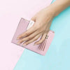 New Short PU Leather Clutch Bags Card Holder Wallet And Small Coin Purse for Women And Girls by Stevvex