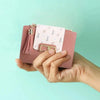 New Short PU Leather Clutch Bags Card Holder Wallet And Small Coin Purse for Women And Girls by Stevvex