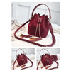 New Sizzling Mini Crossbody Handbags Cute Bucket Bag Organizer Small Tassel PU Leather Womens Shoulder Messenger Bags by Stevvex