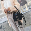 New Sizzling Mini Crossbody Handbags Cute Bucket Bag Organizer Small Tassel PU Leather Womens Shoulder Messenger Bags by Stevvex