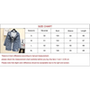 New Sizzling Women's Denim Jacket Fashionable Streetwear Letter Stylish Chic Printed Ripped Holes Jean Patchwork Jeans Female Coat by Stevvex