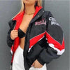 New Stunning Winter Printed Casual Loose Long Sleeve Windbreaker Jacket Trend Hooded Jacket Fashion For Women And Girls by Stevvex