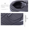 New Stylish Mens Walking Shoes Lace Up Sport Outdoor Jogging Athletic Shoes Comfortable Sneakers Running Lace Up Athletic Sneakers Outdoor Walking Mens Comfortable Fashion Design by Stevvex
