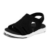 New Summer Women Sandals Shoes Blue Casual Woman Flats Buckle Strap Fashion Beach Shoe Modern Slide Square Open Toe One Band Cute Slip On Flat Dressy Casual Summer Sandals by Stevvex