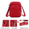 New Trendy Crossbody Zipper Shoulder Bag For Ladies And Girls Multifunction Handbag Wrist Purse For Females by Stevvex