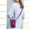 New Trendy Crossbody Zipper Shoulder Bag For Ladies And Girls Multifunction Handbag Wrist Purse For Females by Stevvex