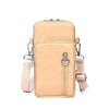 New Trendy Crossbody Zipper Shoulder Bag For Ladies And Girls Multifunction Handbag Wrist Purse For Females by Stevvex