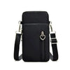 New Trendy Crossbody Zipper Shoulder Bag For Ladies And Girls Multifunction Handbag Wrist Purse For Females by Stevvex