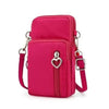 New Trendy Crossbody Zipper Shoulder Bag For Ladies And Girls Multifunction Handbag Wrist Purse For Females by Stevvex