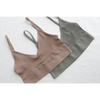 New Trendy Open Back Bra Seamless Brassiere, Comfortable Top Women Wire free Low Back Underwear No Pad Unlined Backless Bra by Stevvex