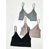New Trendy Open Back Bra Seamless Brassiere, Comfortable Top Women Wire free Low Back Underwear No Pad Unlined Backless Bra by Stevvex