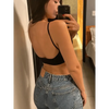 New Trendy Open Back Bra Seamless Brassiere, Comfortable Top Women Wire free Low Back Underwear No Pad Unlined Backless Bra by Stevvex