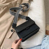 New Trendy Small Square Wide Shoulder Strap Lady Bag For Women And Girl Fashionable Casual Mobile Phone Bag And Wallet by Stevvex