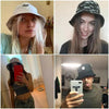 New Trendy Summer Bucket Hats For Women Men's Panama Hat Double-sided Panama Sun Fishing Hat Fisherman Cap for Boys/Girls by Stevvex