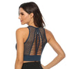 New Trendy Women's T-shirts Workout Sports Bra Yoga Vest Backless Solid Quick Dry Running Gym Sport bra Yoga Shirts by Stevvex