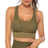 New Trendy Women's T-shirts Workout Sports Bra Yoga Vest Backless Solid Quick Dry Running Gym Sport bra Yoga Shirts by Stevvex
