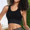 New Trendy Women's T-shirts Workout Sports Bra Yoga Vest Backless Solid Quick Dry Running Gym Sport bra Yoga Shirts by Stevvex