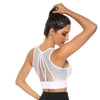 New Trendy Women's T-shirts Workout Sports Bra Yoga Vest Backless Solid Quick Dry Running Gym Sport bra Yoga Shirts by Stevvex