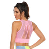New Trendy Women's T-shirts Workout Sports Bra Yoga Vest Backless Solid Quick Dry Running Gym Sport bra Yoga Shirts by Stevvex