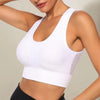 New Trendy Women's T-shirts Workout Sports Bra Yoga Vest Backless Solid Quick Dry Running Gym Sport bra Yoga Shirts by Stevvex
