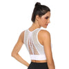 New Trendy Women's T-shirts Workout Sports Bra Yoga Vest Backless Solid Quick Dry Running Gym Sport bra Yoga Shirts by Stevvex