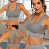 New Trendy Women's T-shirts Workout Sports Bra Yoga Vest Backless Solid Quick Dry Running Gym Sport bra Yoga Shirts by Stevvex