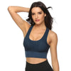 New Trendy Women's T-shirts Workout Sports Bra Yoga Vest Backless Solid Quick Dry Running Gym Sport bra Yoga Shirts by Stevvex