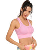 New Trendy Women's T-shirts Workout Sports Bra Yoga Vest Backless Solid Quick Dry Running Gym Sport bra Yoga Shirts by Stevvex
