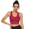 New Trendy Women's T-shirts Workout Sports Bra Yoga Vest Backless Solid Quick Dry Running Gym Sport bra Yoga Shirts by Stevvex