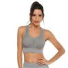 New Trendy Women's T-shirts Workout Sports Bra Yoga Vest Backless Solid Quick Dry Running Gym Sport bra Yoga Shirts by Stevvex