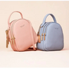 New Versatile Big Capacity 3 Layer Women Backpack Fashionable Small Backpack For Ladies Soft Leather Shoulder Crossbody bag for Female by Stevvex