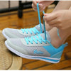 New Womans Purple Casual Sneakers Breathable Women Shoes Mesh Women Chunky Sneakers Walking Running Tennis Gym Shoes For Women Non Slip Sneakers by Stevvex