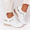 New Women Casual Shoes Height Increasing Sport Elegant Shoes Air Cushion Comfortable Sneakers Women's Vulcanize Shoes Sports Breathable Sneakers by Stevvex