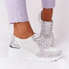 New Women Casual Shoes Height Increasing Sport Elegant Shoes Air Cushion Comfortable Sneakers Women's Vulcanize Shoes Sports Breathable Sneakers by Stevvex