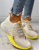 New Women Platform Modern Sneakers Casual Walking Shoes Slip On Mesh Sneakers Lightweight Comfortable Vulcanize Shoes Luxury Fashion Womens Sneakers by Stevvex