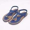 New Women Sandals Flat Heel Summer Casual Flip Flops Single Ladies Shoes Woman Soft Sole Slippers Summer Casual Flat Ankle T-Strap Thong Elastic Comfortable Flip Flops Beach Shoes Sandal by Stevvex