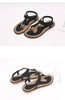 New Women Sandals Flat Heel Summer Casual Flip Flops Single Ladies Shoes Woman Soft Sole Slippers Summer Casual Flat Ankle T-Strap Thong Elastic Comfortable Flip Flops Beach Shoes Sandal by Stevvex