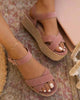 New Women Sandals Summer Outdoor Beach Shoes Adjustable Buckle Fashion Casual Lace Up Women Shoes Beach Sandals Open Toe Heels Casual Summer Women Platform Sandals by Stevvex