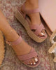 New Women Sandals Summer Outdoor Beach Shoes Adjustable Buckle Fashion Casual Lace Up Women Shoes Beach Sandals Open Toe Heels Casual Summer Women Platform Sandals by Stevvex